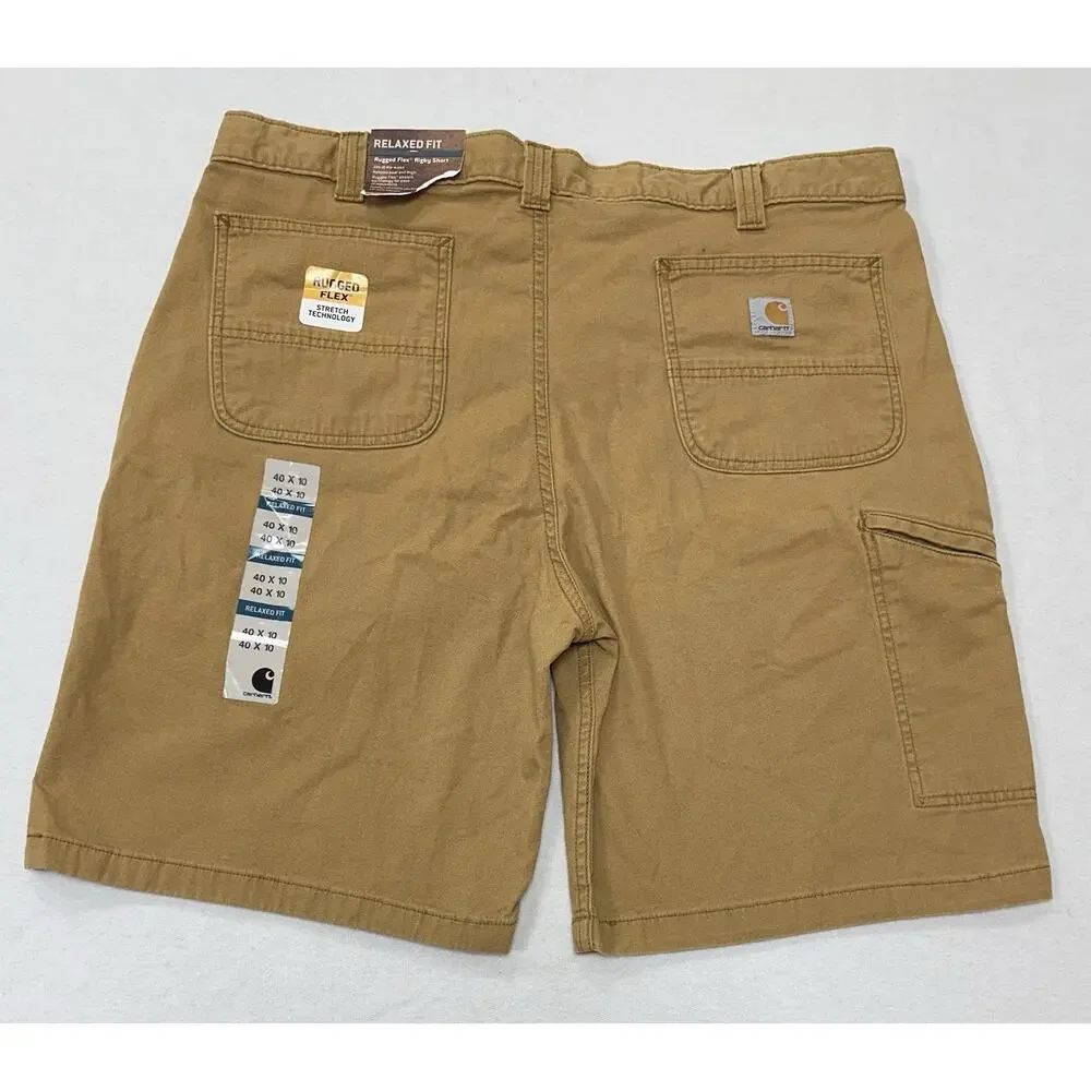 NEW Carhartt Men's Rigby Shorts Relaxed Fit Work Utility Canvas Rugged 40x10 NWT - Picture 8 of 11